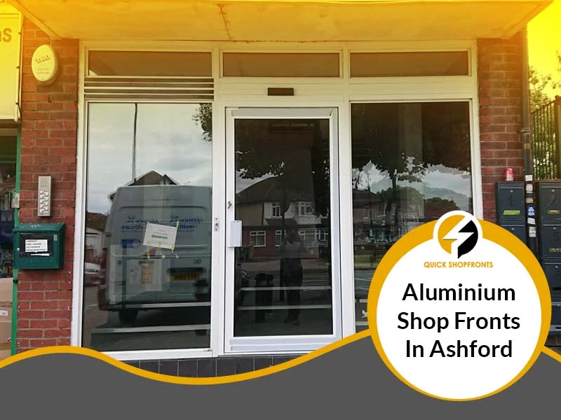 Aluminium Shop Fronts in Ashford