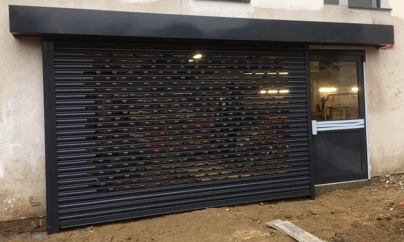 Punch Hole Roller Shutters Installation in Kingston