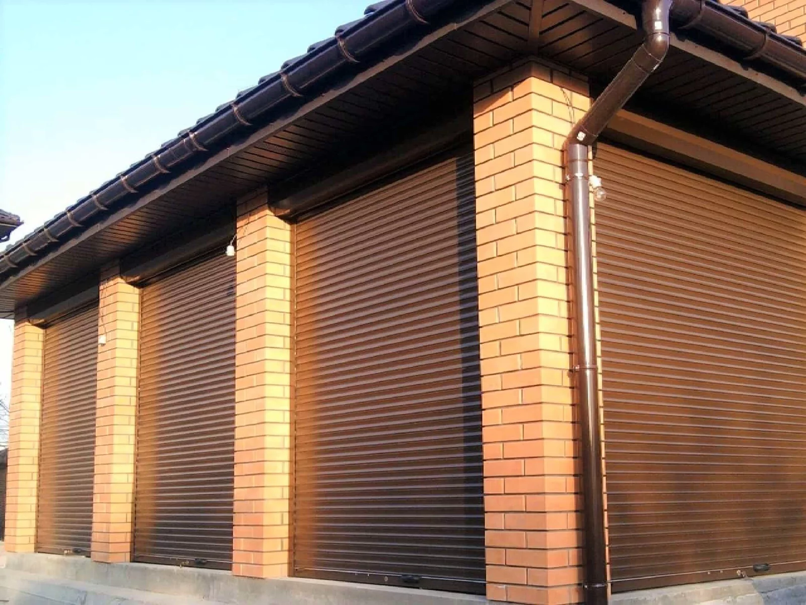 Electric Shutter Garage Doors